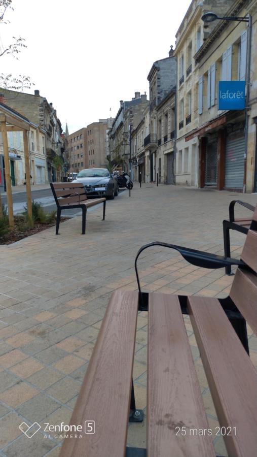 Duplex-Terrasse-Parking-Climatisation Appartement Bordeaux Buitenkant foto