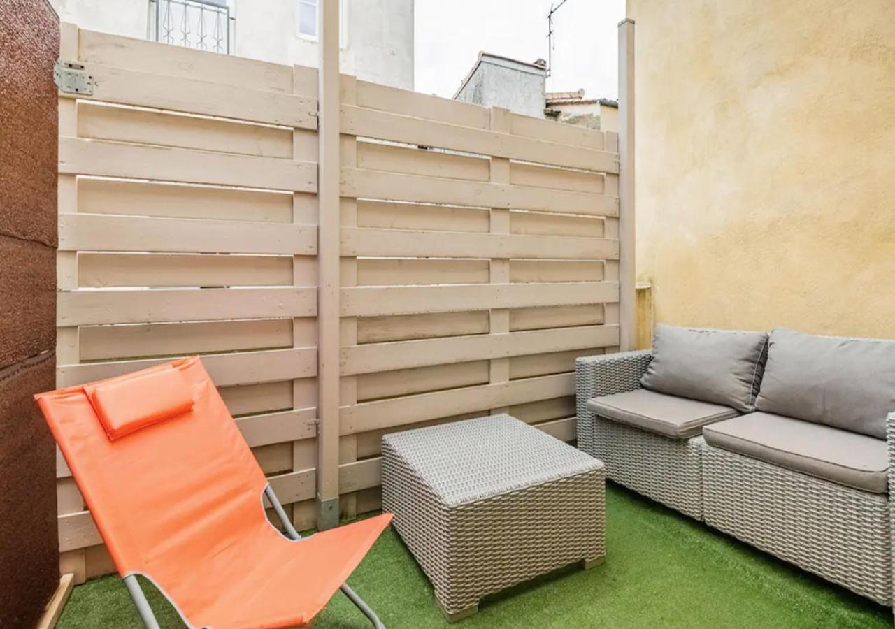 Duplex-Terrasse-Parking-Climatisation Appartement Bordeaux Buitenkant foto