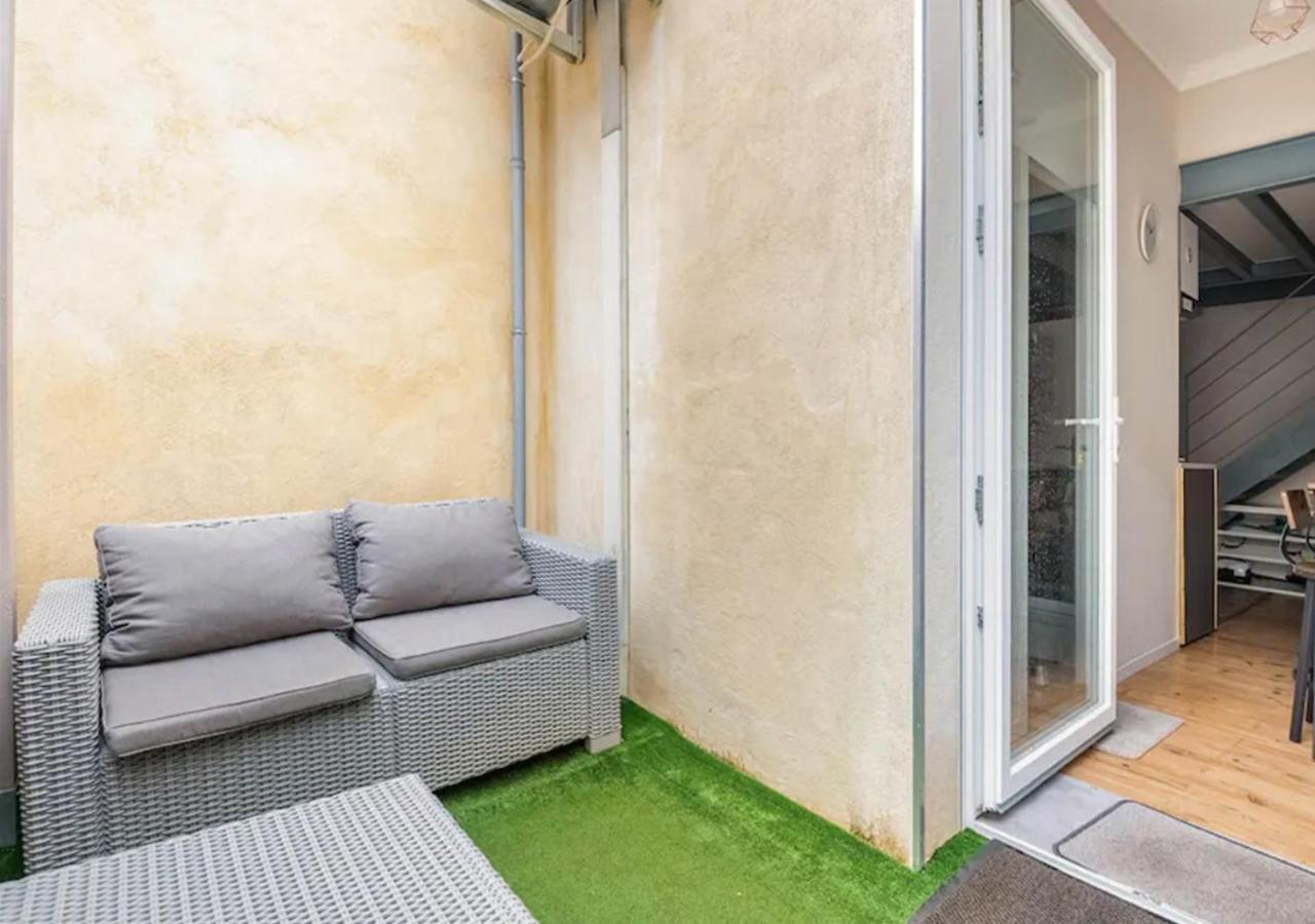 Duplex-Terrasse-Parking-Climatisation Appartement Bordeaux Buitenkant foto