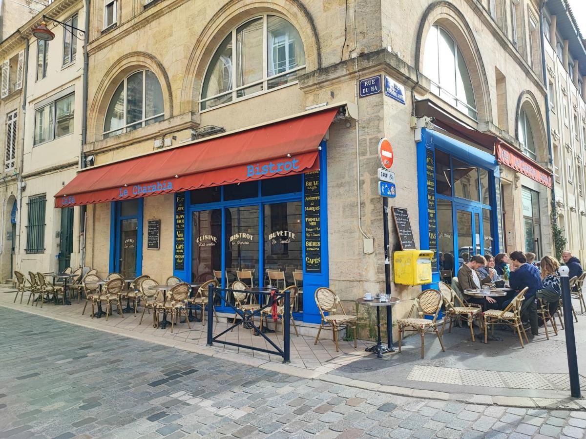 Duplex-Terrasse-Parking-Climatisation Appartement Bordeaux Buitenkant foto