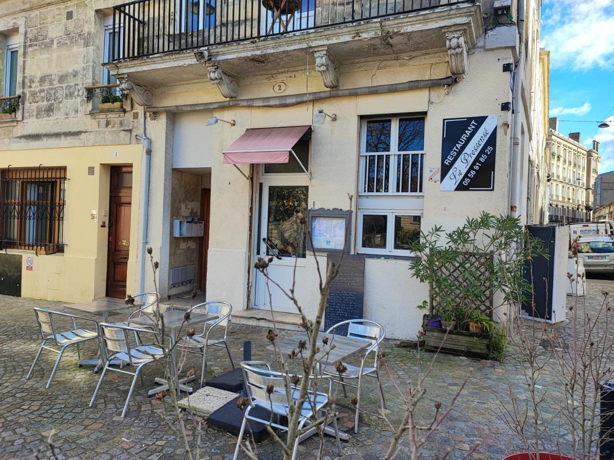 Duplex-Terrasse-Parking-Climatisation Appartement Bordeaux Buitenkant foto